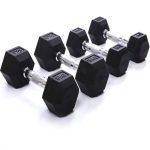 Rubber Coated Hexagonal Dumbbells - Image 5
