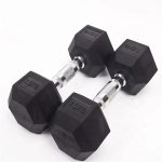 Rubber Coated Hexagonal Dumbbells - Image 6