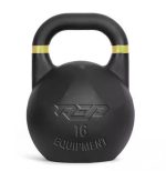 COMPETITION KETTLEBELL BLACK SERIAL POWDER COATED