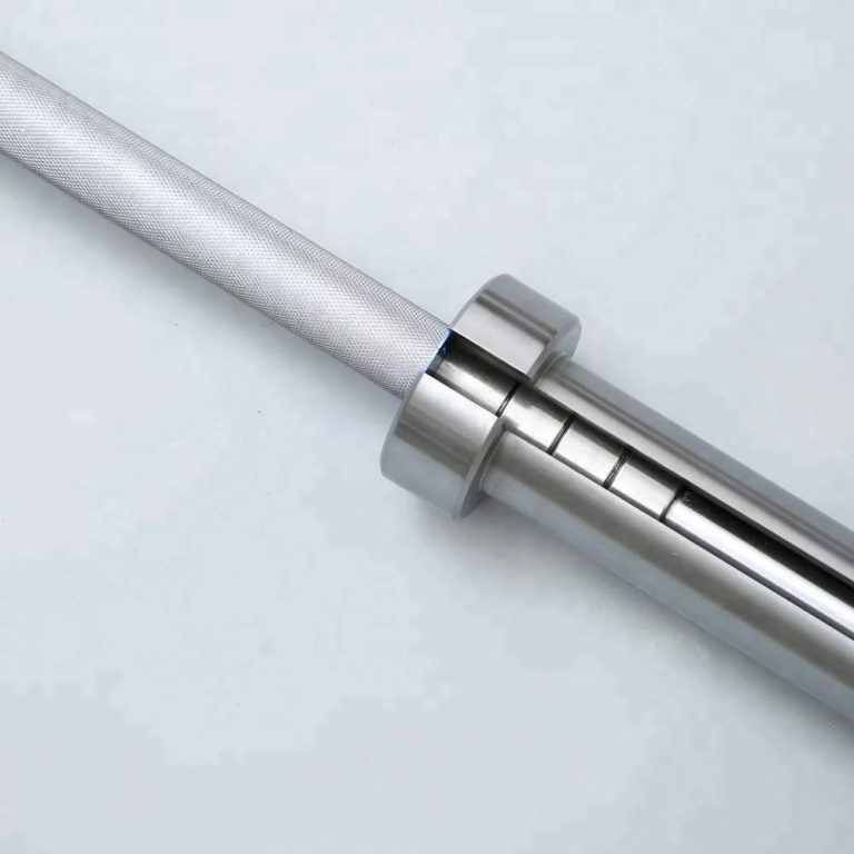 OLYMPIC COMPETITION BARBELL 20 KG ( center Knurling barbell