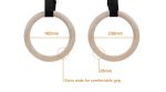 Wood Gymnastic Rings 28mm - Image 11