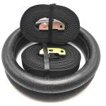 Black Gymnastic Rings 28mm - Image 3