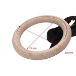 Wood Gymnastic Rings 32mm - Image 12