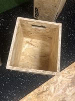 Wooden Chalk Stand  By The Animal Box (30cm x 27cm x 50cm) - Image 3